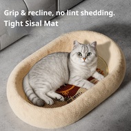 Cat Sisal Integrated Deepened Cat Scratching Board Cat Litter Scratch-Resistant No Dandruff 3C8Y