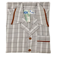 Bộ Pyjama HUONGTAM Lentol tay dài  nam cao cấp(PDT01N10). Chất liệu vải Lentol loại tốt:  mềm mại th