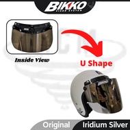 BOGO Visor 3 Button BG05 BG25 BO GO Bikko helmet SGV MS88 MAGNUM ARC Swan Clear Tinted Dark Grey Smo