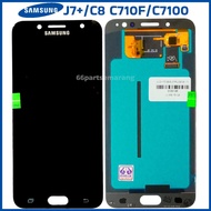 Lcd Touchscreen Samsung J7+ Plus/C8/C710F/C7100 FULLSET