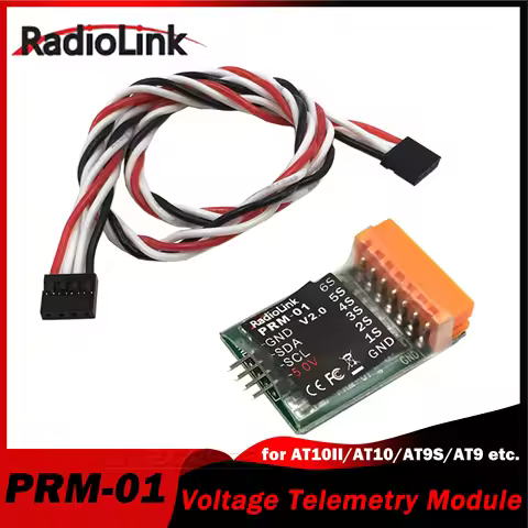 Radiolink PRM-01 Mini Real-time Model Voltage Telemetry Module 1S~6S for R12DS R9DS Receiver AT10II/