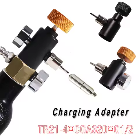 Adjustable Regulator CO2 Refill Adapter for sodastream Inflation Stations Brewing Homebrew Keg Co2 T