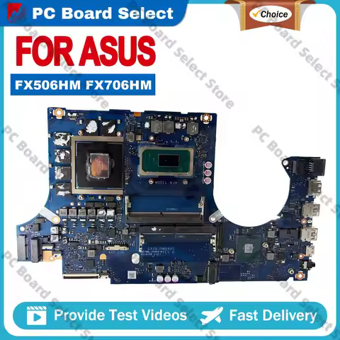 FX506H DA0NJHMBAH0 Laptop Motherboard For ASUS TUF Gaming FX506HR FX506HM Mainboard W/ 11th Gen i5 i
