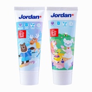 Jordan KIDS TOOTHPASTE 75GR 0-5YEARS/6-12 YEARS/Baby KIDS TOOTHPASTE 0-5 YEARS/6-12 YEARS