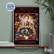 Jumanji Poster (1995) Robin Williams, Kirsten Dunst
