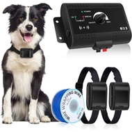 Electric Dog Fence System, Underground Dog Fence System for 2 Dogs, Covers Up to 1.2 Acre, with 2 Wa