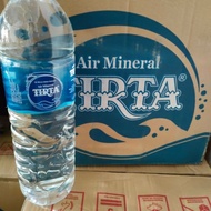 Air mineral Tirta botol 600 ml 1 dus/24 botol