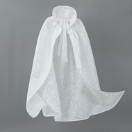 Ancient Style Cloak White Hanfu Shawl Ancient Costume Flying Fish Costume Accessories cos Clothing G
