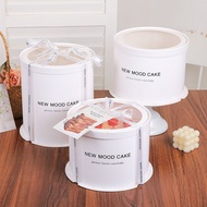 Round Cake Box Packaging Box4Inch6Inch8Inch101-inch Single Layer Double Layer Birthday Cake Box Pack