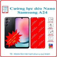 Toughened flexible screen protector for Samsung A24 phone