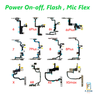 แพรสวิตซ์ พร้อมแฟลช ไมค์ power flex ไอโฟน 6 6S 6 Plus 6S Plus ไอโฟน 7 7 Plus 8 8 Plus ไอโฟน X XS XR XSmax