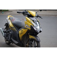 [D4B-Genuine standard stamp] NOUVO 6 HORSE car hood sticker