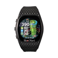 SHOT NAVI INFINITY Touch Golf GPS Watch (Made in Japan) - Black
