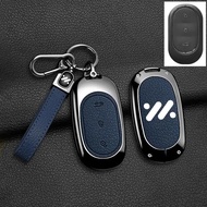 Car Key Case Key Fob Cover For MG IS6 LS6 Key Holder Protector Keychain Accessories