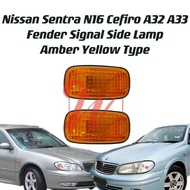 Nissan Sentra B14 N16 Cefiro A32 A33 Fender Signal Side Lamp Amber 1994 - 2001 New