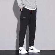 Mens cargo pants new casual pants mens loose-fitting leggings tapered sports cargo pants spring and 