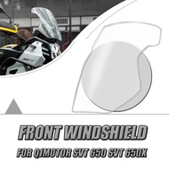 Front Windshield Modification Heightened And Thickened Windshield For QJMOTOR SVT 650 SVT 650X SVT65