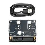 Diymore ตัวแยก2.0 USB U8Pro สีดำ USB โมดูลแยกความเร็วสูง480Mbps ตัวกรองลดเสียงรบกวน