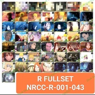 Kartu Naruto Kayou NINJA AGE R FULLSET FOIL (43PCS)