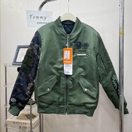 [HIGH QUALITY] - Jacket Bomber Bap3 B@thing AP3 Blue Sleeves Hottrend - High Quality Products