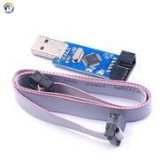 51/AVR Download Cable USBASP USBISP Downloader Microcontroller Programmer Free 60cm Flat Cable WIN7