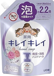 Kirei Kirei Anti-Bacterial Foaming Hand Soap 450ml Refill - Floral Fantasia,Multi-colored