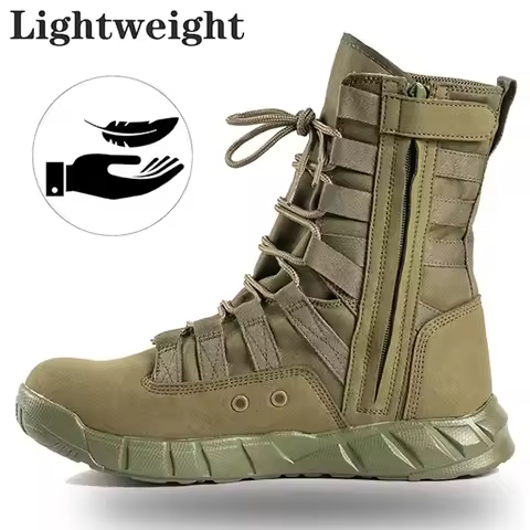Combat Boot Green Desert Brown Boot Lightweight Training Boots Hiking Boots For Man Tactical Boots B