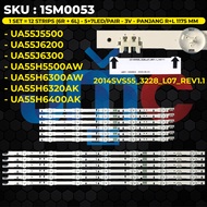 Backlight TV SAMSUNG 55 Inch UA55J5500 UA55J6200 UA55J6300 UA55H5500 UA55H6300 UA55H6320 UA55H6400 2