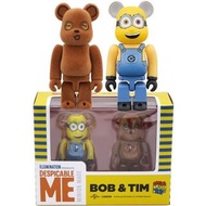 Medicom Toy bearbrick Despicable Me Minion Tim & Bob 2 Pack 100%

be@rbrick set bear figure