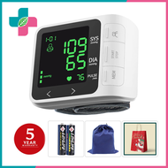 【Free Gift】 3 Color Display Blood Pressure Monitor Digital Wrist Type Electronic Blood Pressure Monitor Blood Pressure Manual Set Blood Pressure Monitor Digital Original Easy to Use 5 Year Warranty