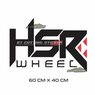 HSR Sticker hsr wheel sticker car sticker rim hsr weel sticker hsr