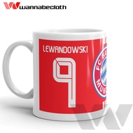 Bayern Munich Mug Bayern Munich Cup Print Custom Mug Bayern Munich Ball Souvenir Custom Name