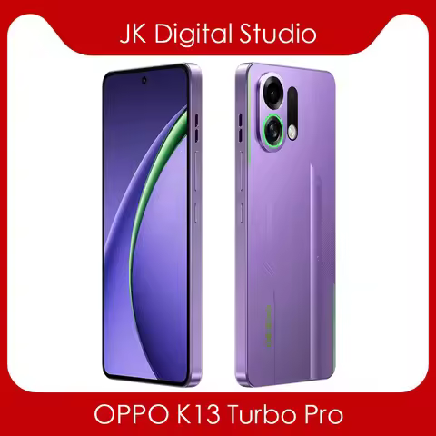 Google Play OPPO K13 Turbo Pro 5G Mobile Phone 6.8inch AMOLED Snapdragon8s Gen4 7000Mah 80W SuperVOO