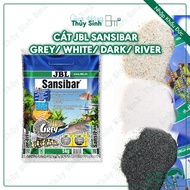JBL Sansibar River Sand, White, Gray, Dark, Orange | Cat Plays Rat Fish, Pleco, Cat Fish | Cat Thuy 