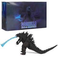 Godzilla Vs.คิงคองมาสคอตรูปมือถือขนาดใหญ่ของเล่นมือตุ๊กตากล่องใสขนาด7นิ้วมอนสเตอร์ภาพยนตร์ SHM