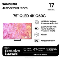 Samsung Smart TV 75 inch QLED 4K QA75Q60CAKXXD