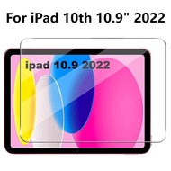 For iPad 10th Gen 10.9 Inch 2022 Tempered Glass Screen Protector A2696 A2757 A2777 Tablet Anti Scrat