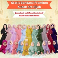 Lula Series ORIGINAL Zalira Kids Gamis Anak Perempuan terlaris Usia