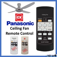 KDK &amp; PANASONIC 5 Speed Ceiling Fan Replacement Remote Control (PKC-55)