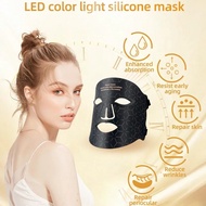 Red Light Therapy  Soft Silicone Infrared Red Therapy Led Mask Flexible Led Face Mask