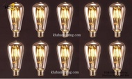 Combo 10 Bóng Led Edison ST64 Vỏ Trong Công Suất 4W - ĐÈN KHẢ HÂN bóng đèn led bóng đèn trang trí ng