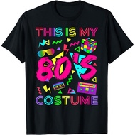 This Is My 80s Costume 1980s Party 80's Outfit Men Women T-Shirt