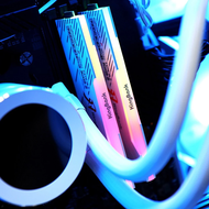 แรม พีซี สีขาว ไฟ RGB 3600 MHz DDR4 White 8GB 16GB KINGBANK SharpBlade U-DIMM