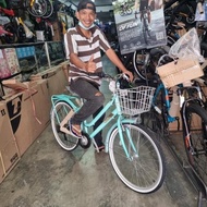 Sepeda Mini Keranjang Dewasa 26 inch Polygon Lovina