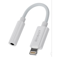 ROBOT SPLITTER LIGHTNING TO JACK 3.5mm SUPPORT VOICE CALL & MUSIC