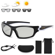 949 Photochromic Polarized Glasses UV400 Men Women Cycling Fishing Running Sports Sunglasses Shades 