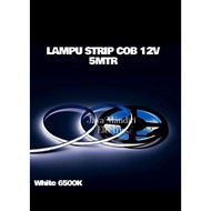 HIJAU MERAH FLEXIBLE STRIP light COB 12V DC 12 VOLT 320 LED 5 METER / ROLL 8mm flex light 5mtr WARM 