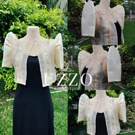 UZZO II Filipiniana Bolero | Traditional Attire for Women Traditional Top Blazer