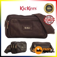 KICKERS ORIGINAL COW LEATHER WAIST POUCH BAG BEG LELAKI KULIT ORIGINAL LEMBU ASLI BEG PINGGANG BRAND