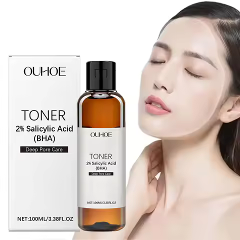 Salicylic Acid Toner for Acne Removing Control Oil Shrink Pores Remove Pimple Exfoliating Moisturizi